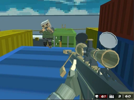 Shooting Blocky Combat Swat GunGame Survival - 678BET