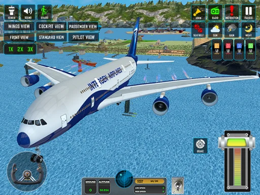 Passenger Airplane: Flight 3D - 678BET