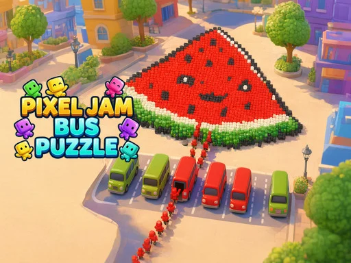 Pixel Jam Bus Puzzle - 678BET
