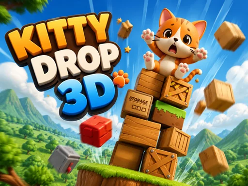 Kitty Drop 3D - 678BET