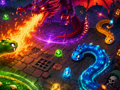 Tailoff.io: Snake Dragon Arena - 678BET