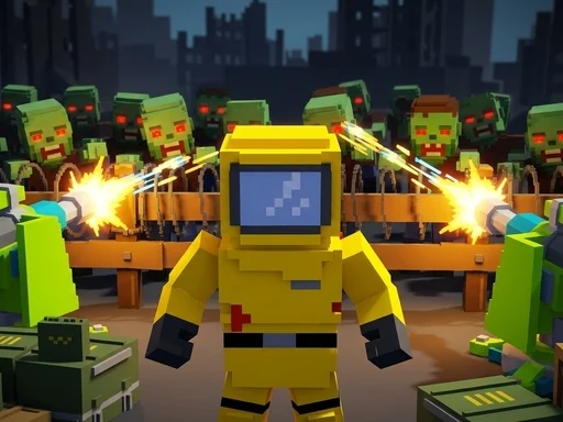 Pixel Zombie Base Defense - 678BET