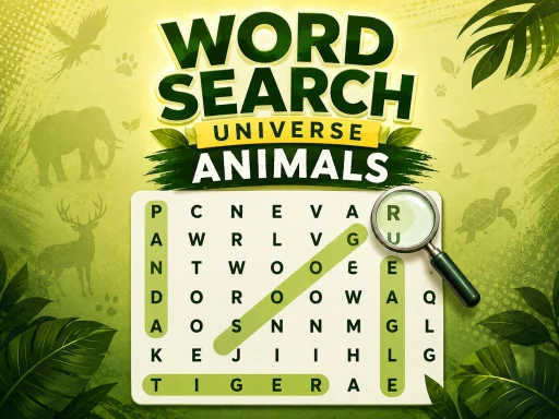 Word Search Universe Animals - 678BET