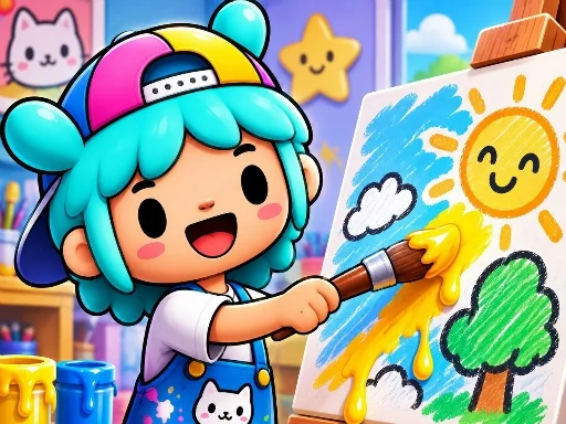 Toca Coloring Book - 678BET
