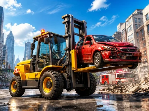 City Rescue Forklift Simulator - 678BET
