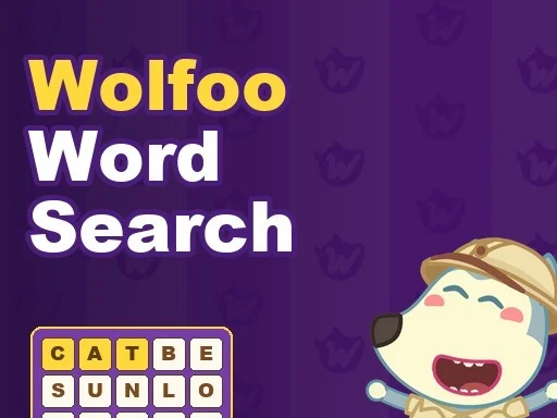 Wolfoo Word Search - 678BET