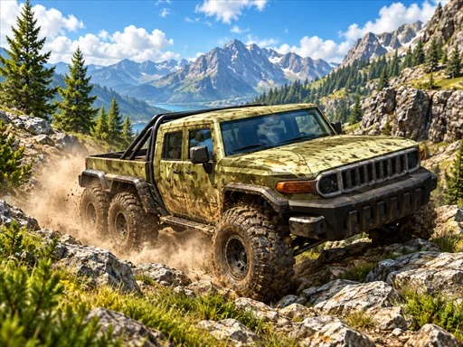 6x6 Offroad Jeep - 678BET